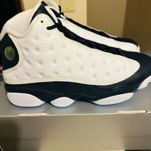 Jordan White and Black Athletic Shoes